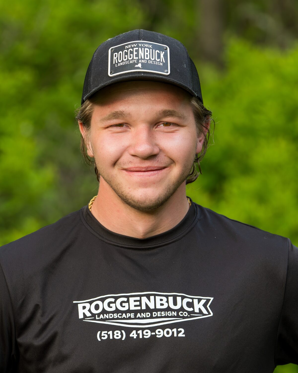 Mitchell Roggenbuck, owner of Roggenbuck Landscape & Design Co.