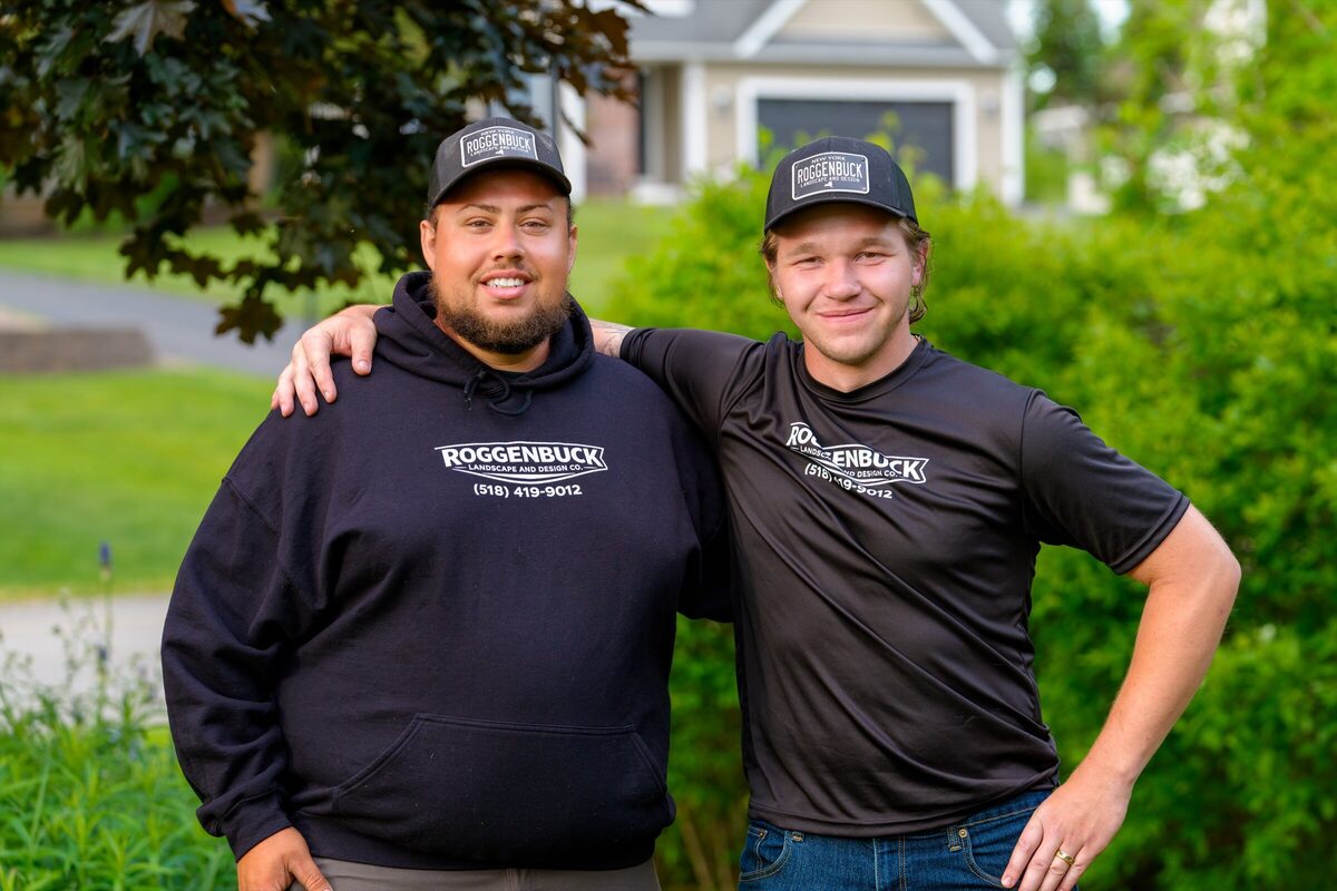 RJ, right-hand man at Roggenbuck Landscape & Design Co.