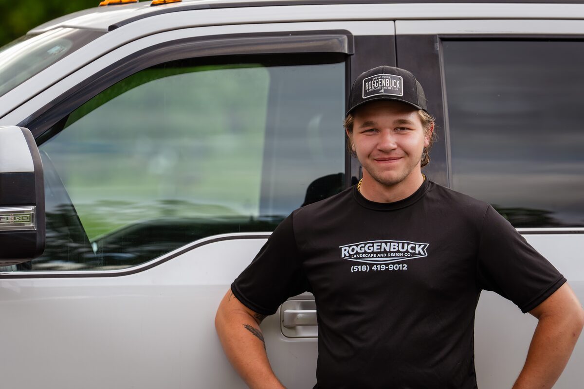 Mitchell Roggenbuck on site